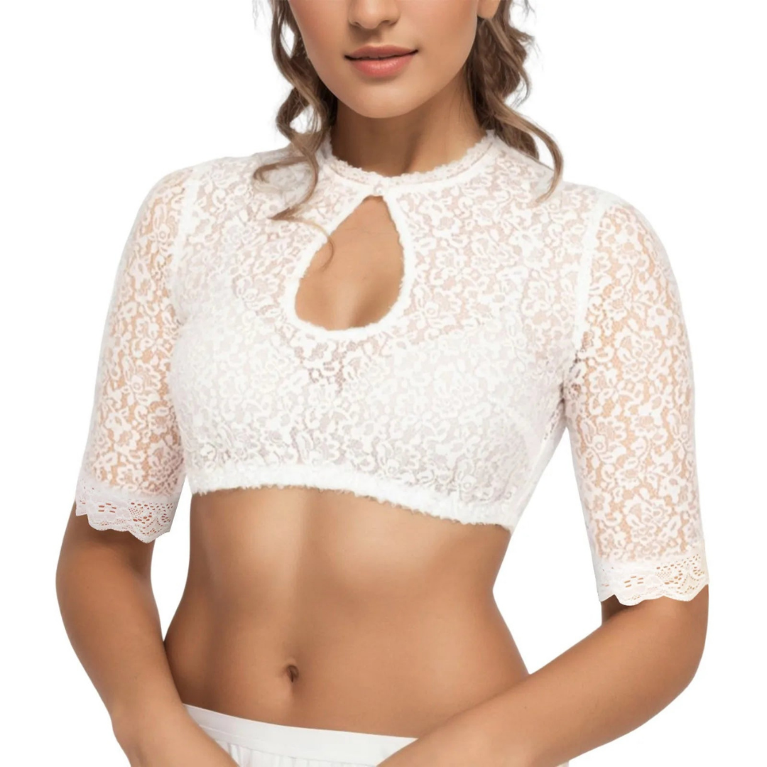 Flot skjortebluse dame – alsidig design, høj kvalitet, perfekt til festlige lejligheder 4
