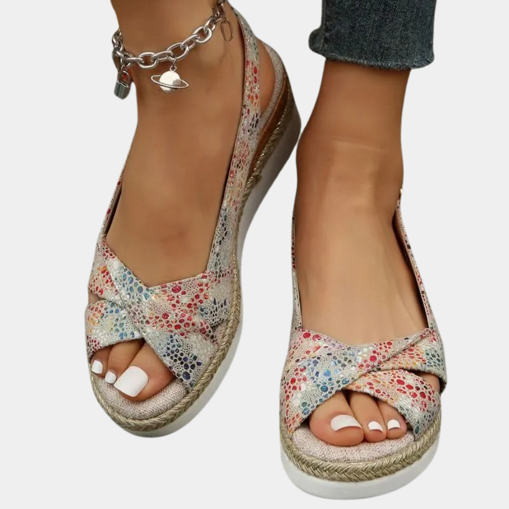 Åndbare Espadrille Sko til Damer, Let og Komfortabel Hverdagssko med Elegant Design og Alsidighed 3