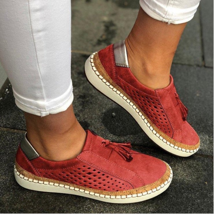 Åndbare Slip-On Sko til Damer med Orthopædisk Støtte og Komfort 2
