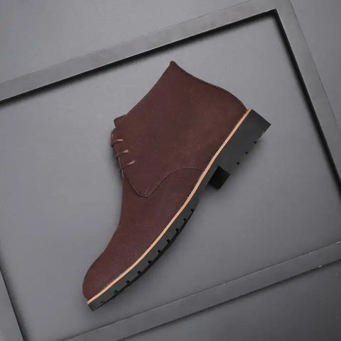 Chukka Støvler i Wildlæder med Ergonomisk Sål til Mænd - Komfortable og Stilfulde Hverdagsstøvler 2