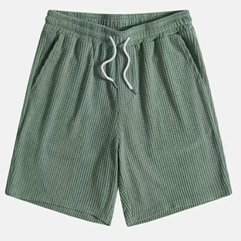 Corduroy Sæt til Børn med Klassisk Skjorte og Matchende Shorts i Blødt Materiale til Leg og Familiearrangementer 3