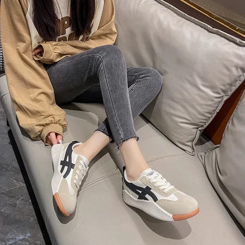Ergonomiske Sneakers med Rutschfaste Sål og Åndbart Design til Daglig Komfort 4