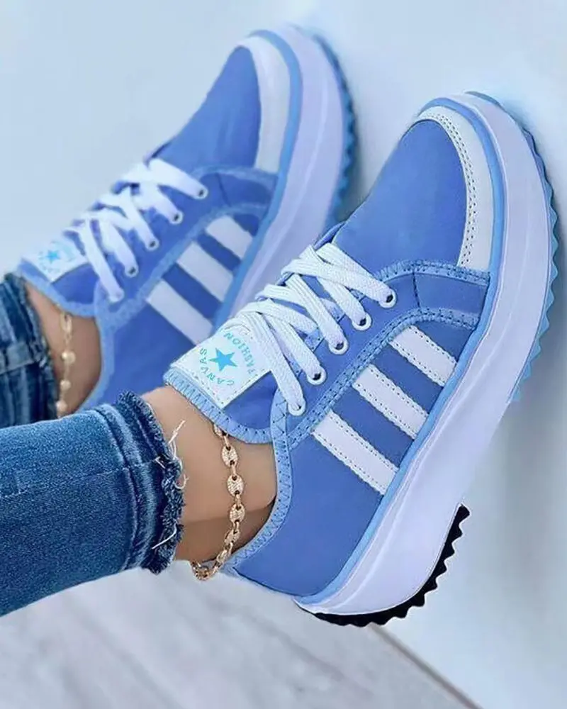 Farverige Sneakers til Damer med Ergonomisk Design og Rutschfaste Sål 7