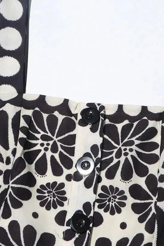 Letto & flattering kvinders vintage blomsterkjole – ærmeløs polka dot, bomuldsblanding, til afslappede udflugter 5