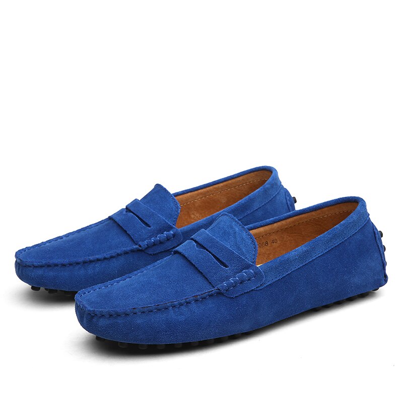 Herreslipper i Wildleder med Komfortabelt Design til Daglig Brug og Stilfuld Pasform 10