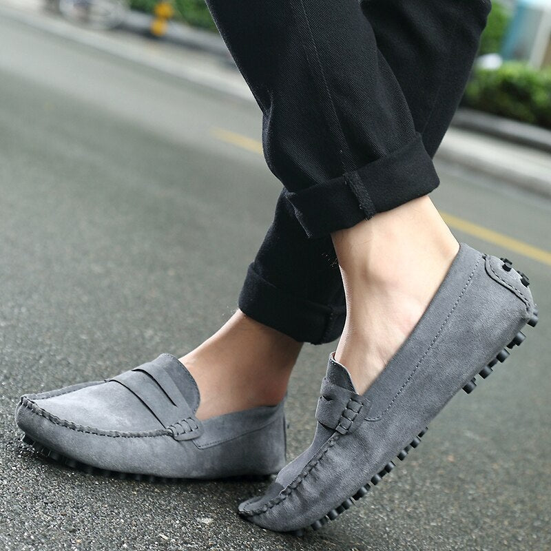 Herreslipper i Wildleder med Komfortabelt Design til Daglig Brug og Stilfuld Pasform 5