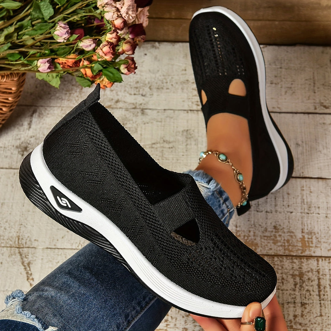 Lettere Slip-On Sko til Damer med Rutschfaste Sål og Åndbart Materiale 1