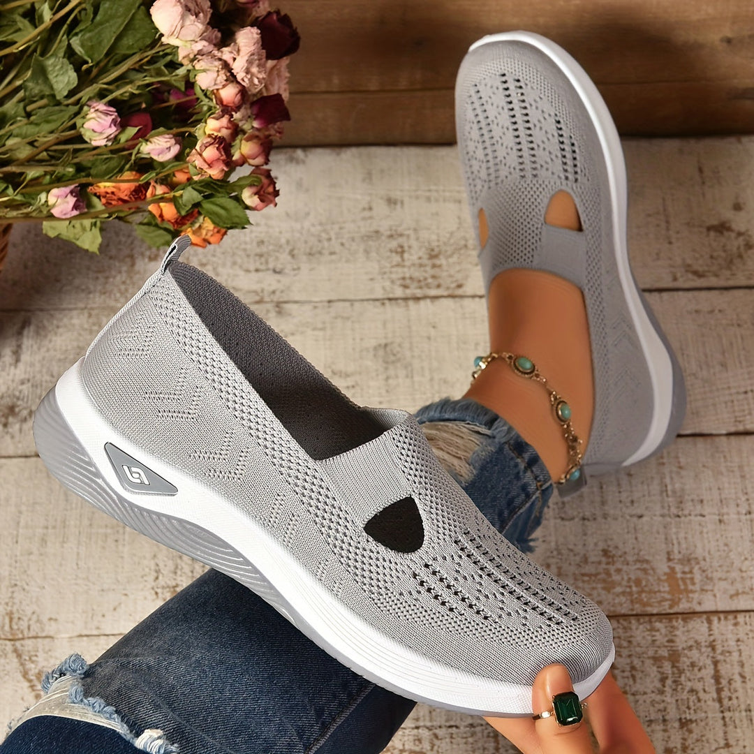 Lettere Slip-On Sko til Damer med Rutschfaste Sål og Åndbart Materiale 2
