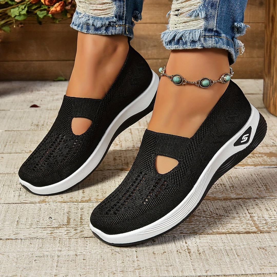 Lettere Slip-On Sko til Damer med Rutschfaste Sål og Åndbart Materiale 4