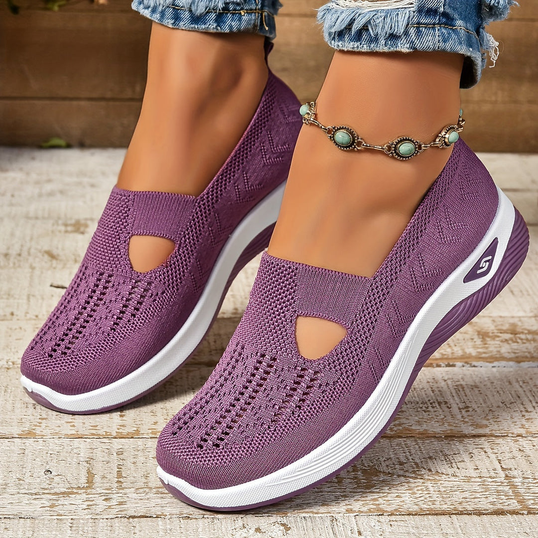 Lettere Slip-On Sko til Damer med Rutschfaste Sål og Åndbart Materiale 5