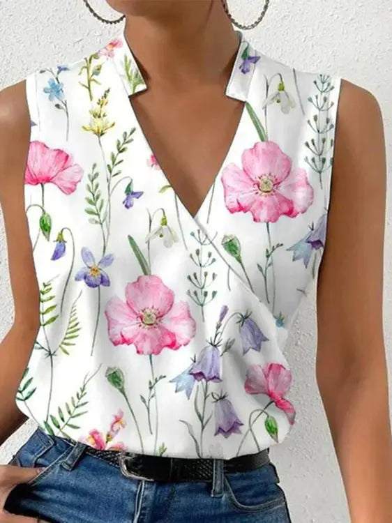 Variant image for Comfortable women’s V-neck top – long-sleeve, breathable fabric, for everyday and events-6
