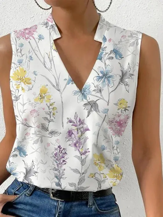Variant image for Comfortable women’s V-neck top – long-sleeve, breathable fabric, for everyday and events-12