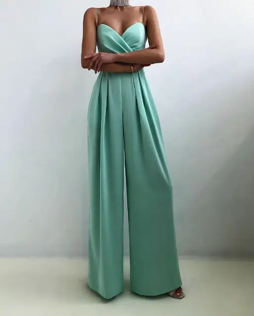 Variant image for Flatterende dame jumpsuit – skræddersyet silhuet, høj kvalitet, til festlige lejligheder-13