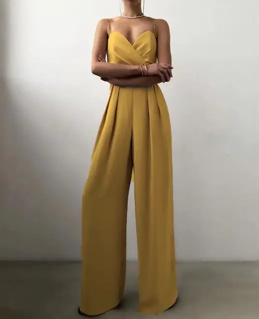 Variant image for Flatterende dame jumpsuit – skræddersyet silhuet, høj kvalitet, til festlige lejligheder-7