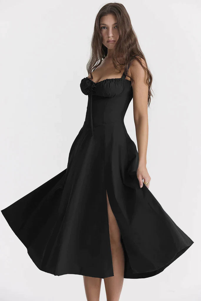 Variant image for Midi Bustier Korsetkjole - Elegant Festkjole Til Damer I Letvægtsstof-36