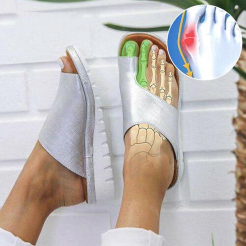Orthopædisk Sandaler til Kvinder med Hallux Valgus, Komfortabel Indersål og Stilfuldt Design 5