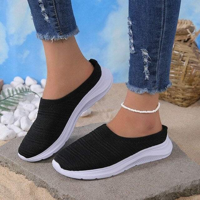 Orthopædisk Slip-On-Sko med Atmungsaktivt Design og Komfortabel Indersål 6