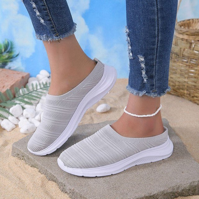 Orthopædisk Slip-On-Sko med Atmungsaktivt Design og Komfortabel Indersål 8