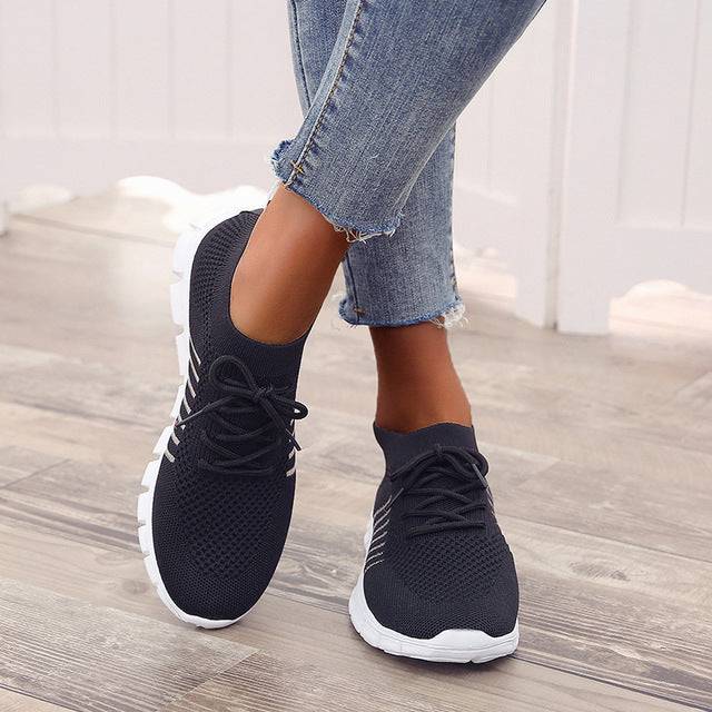 Orthopædisk Sneakers til Damer med Åndbart Design og Stødabsorbering 2