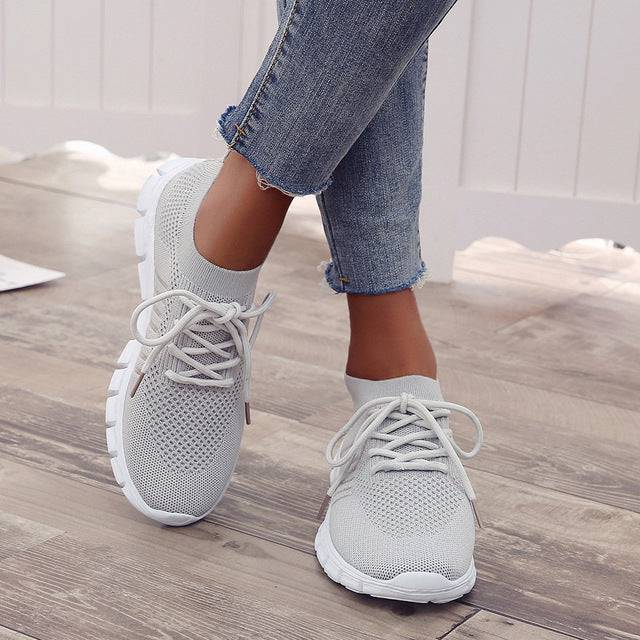 Orthopædisk Sneakers til Damer med Åndbart Design og Stødabsorbering 3