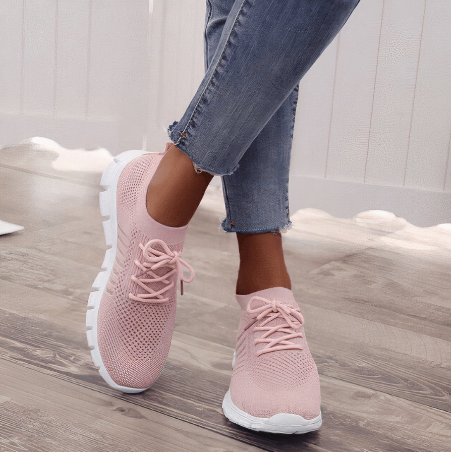 Orthopædisk Sneakers til Damer med Åndbart Design og Stødabsorbering 4