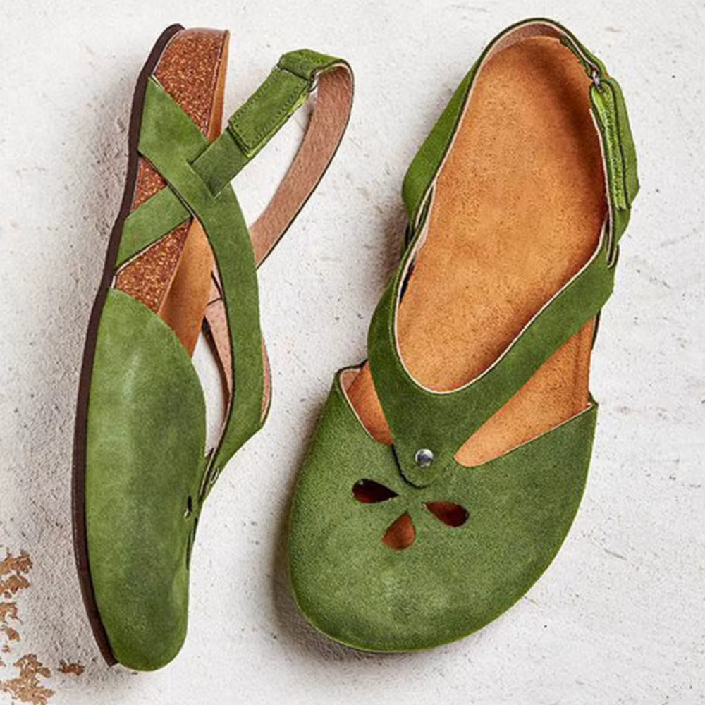 Retro Sandaler til Kvinder med Justerbar Ankelrem og Blød Sål til Sommeren 5