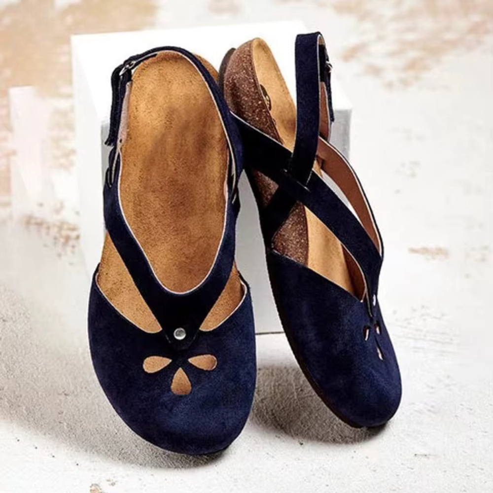 Retro Sandaler til Kvinder med Justerbar Ankelrem og Blød Sål til Sommeren 7