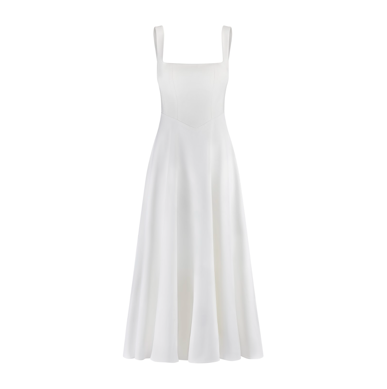 Elegant Midi Kjole Til Kvinder, Langærmet Med Smigrende Silhuet, Let Og Alsidig-2