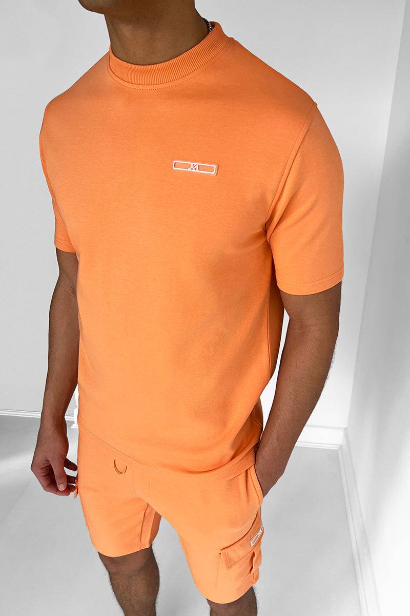 Slim Fit Sæt til Mænd med Frachtshorts i 100% Bomuld og Ribkrave, Komfortabelt og Stilfuldt Twin-Set 7