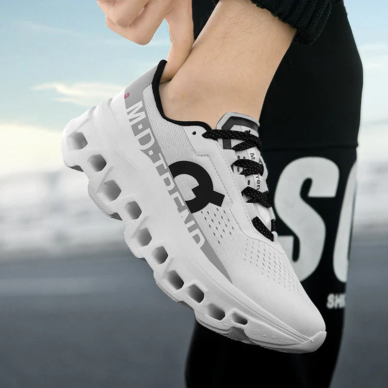 Sport Sneakers til Mænd med Komfortabel Pasform og Skridsikker Ydersål til Fitness og Jogging 1