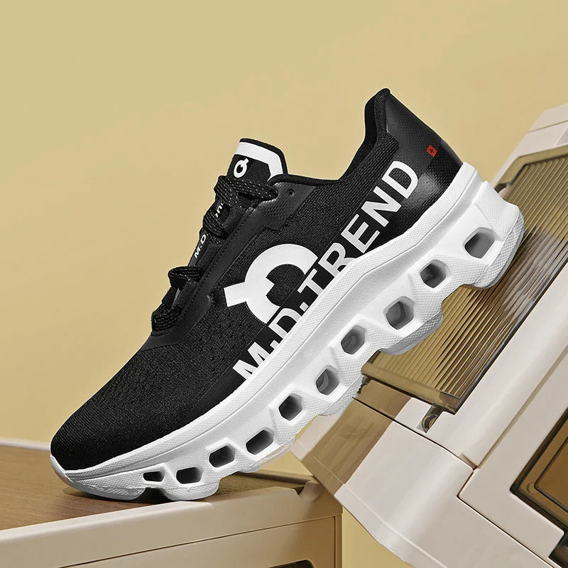 Sport Sneakers til Mænd med Komfortabel Pasform og Skridsikker Ydersål til Fitness og Jogging 2