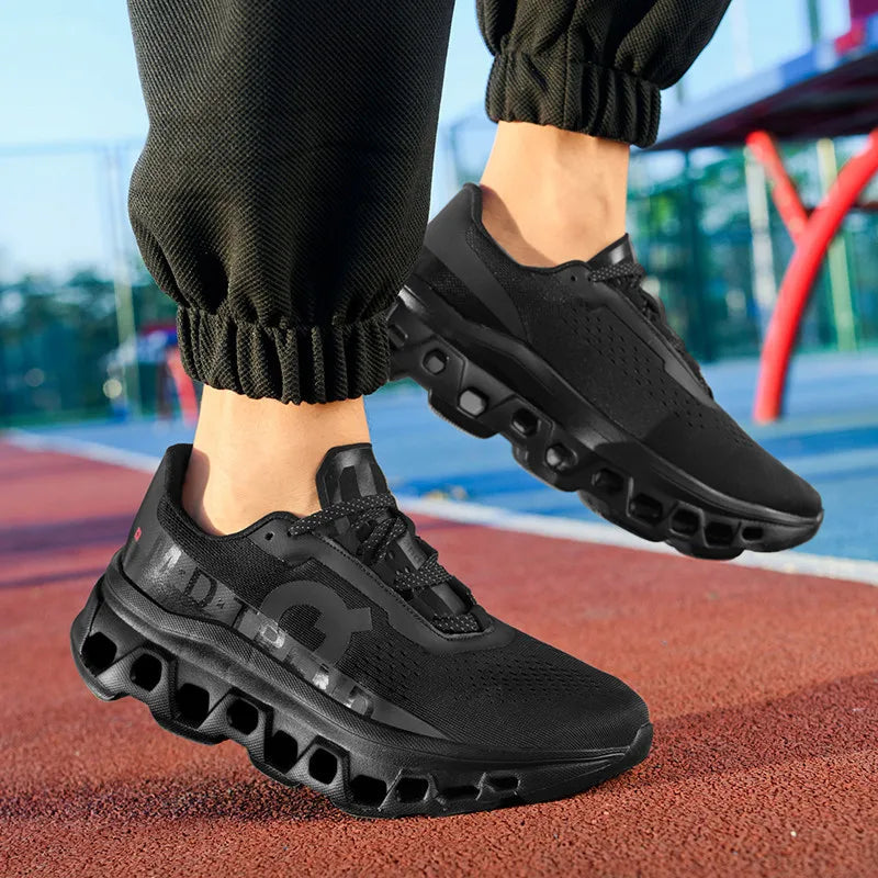 Sport Sneakers til Mænd med Komfortabel Pasform og Skridsikker Ydersål til Fitness og Jogging 4