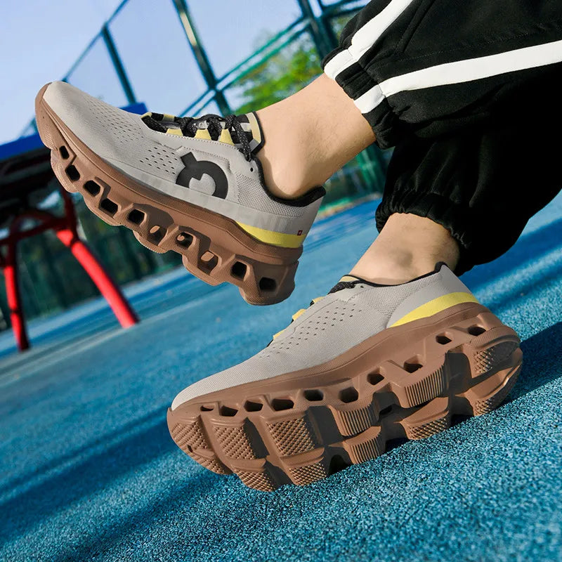 Sport Sneakers til Mænd med Komfortabel Pasform og Skridsikker Ydersål til Fitness og Jogging 5