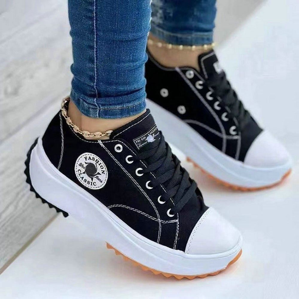 Stilfulde Sneakers til Damer med Gedächtnisschaum og Stødabsorbering for Ultimativ Komfort 2