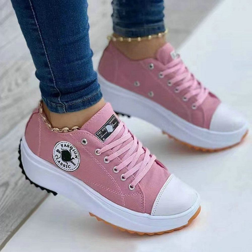 Stilfulde Sneakers til Damer med Gedächtnisschaum og Stødabsorbering for Ultimativ Komfort 7