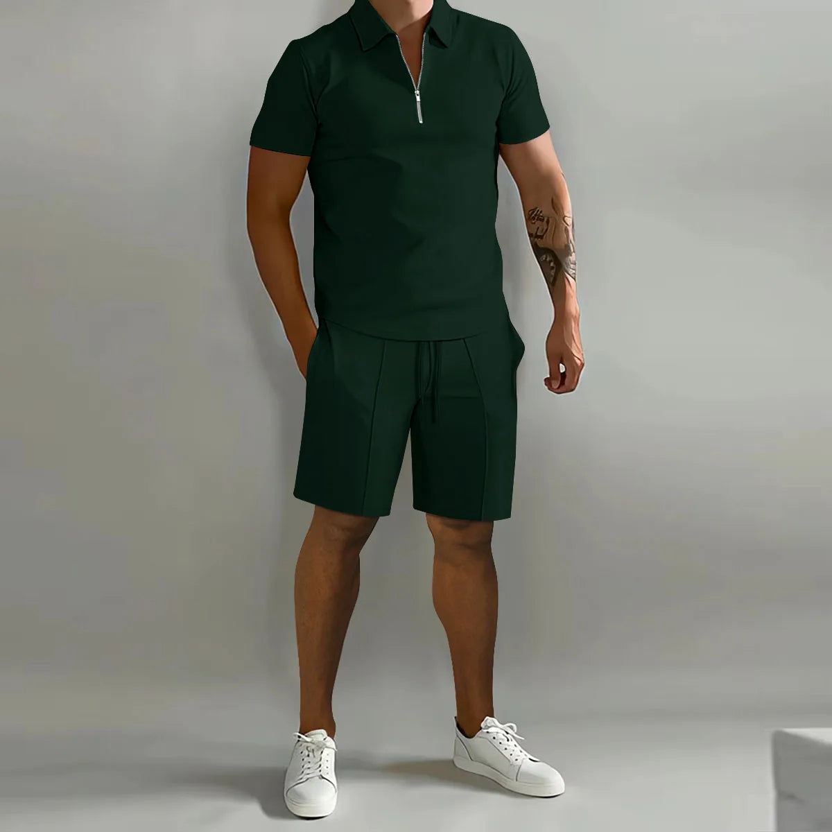Tøjsæt til Kvinder med Polo-Shirt og Bukser med Vertikale Striber til Sport og Fritid 6