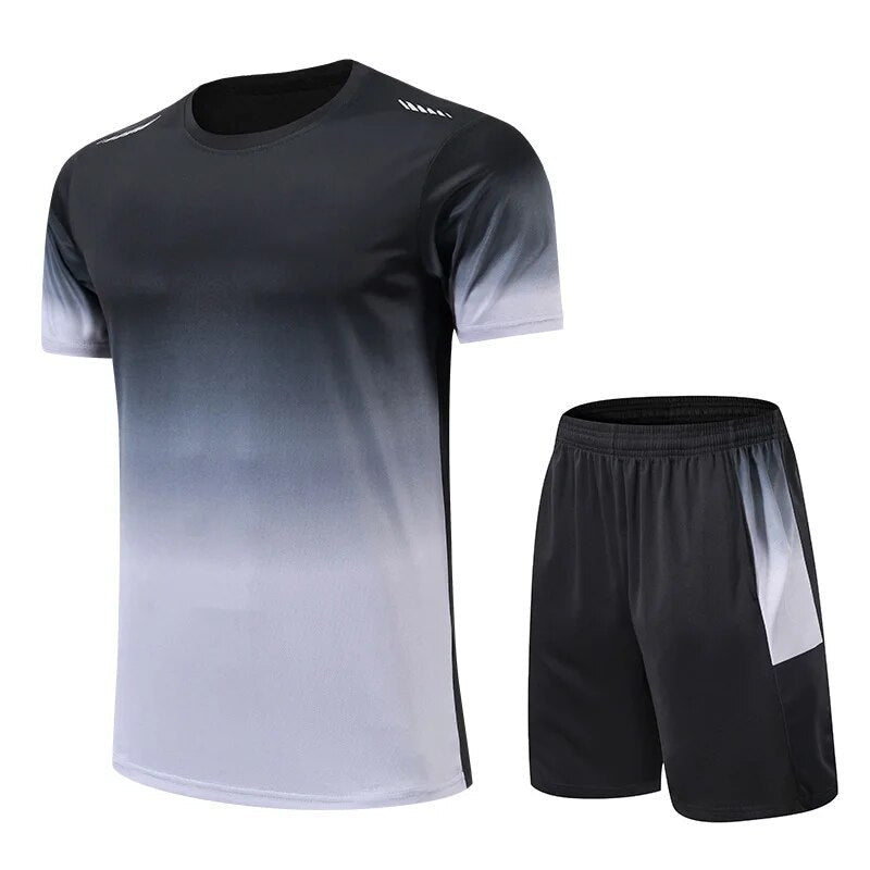 Træningssæt Dame med T-Shirt og Shorts i Letvægtsmateriale til Sport og Fritid 10