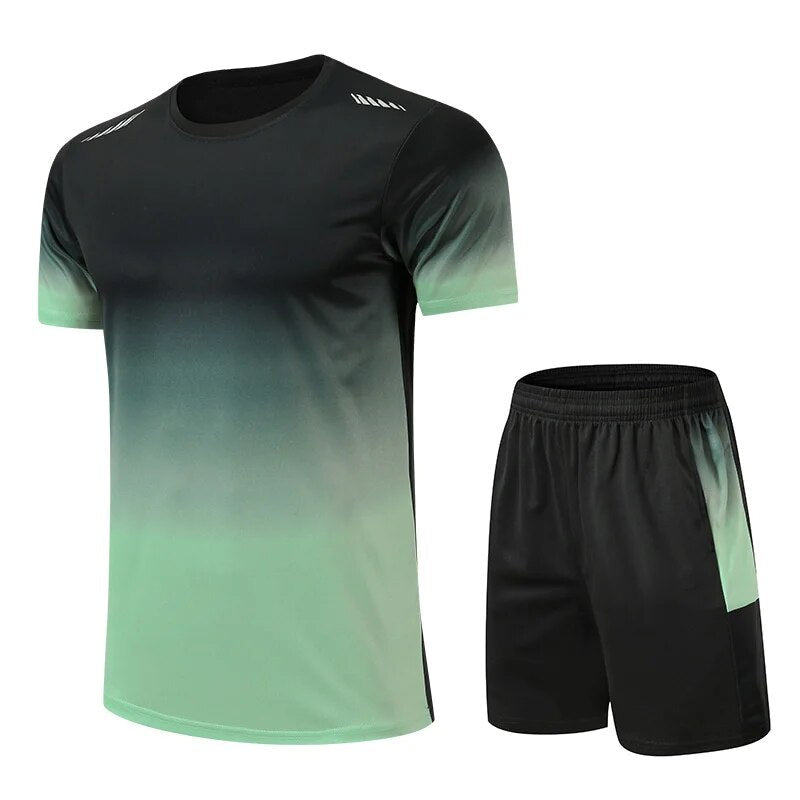 Træningssæt Dame med T-Shirt og Shorts i Letvægtsmateriale til Sport og Fritid 11