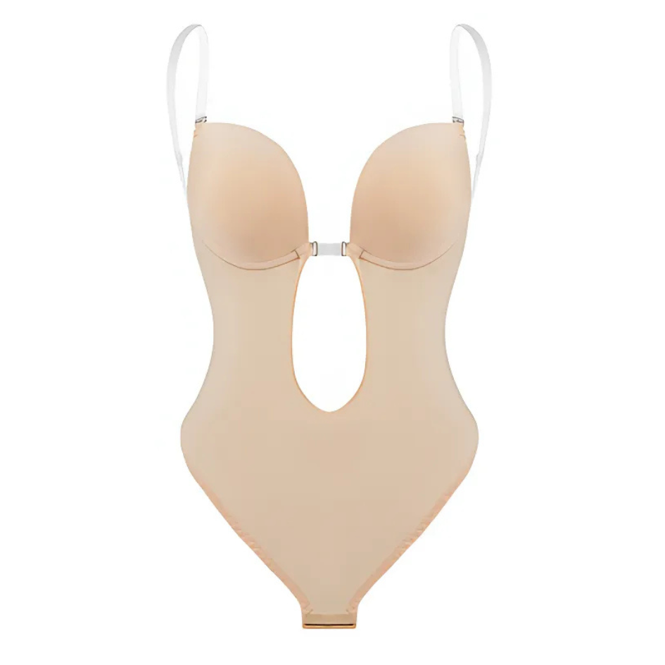 Variant image for Supportive women’s shapewear bodysuit – low-cut seamless design, for everyday wear-7