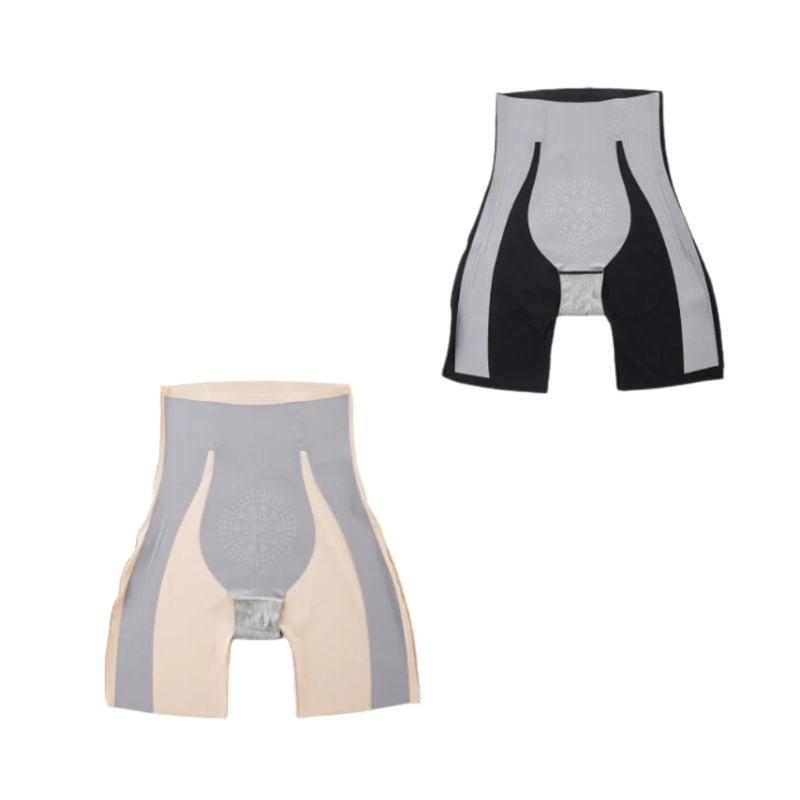 Variant image for Åndbar og komprimerende kvinder shapewear shorts – høj talje, fleksibel polyester, til daglig brug-9