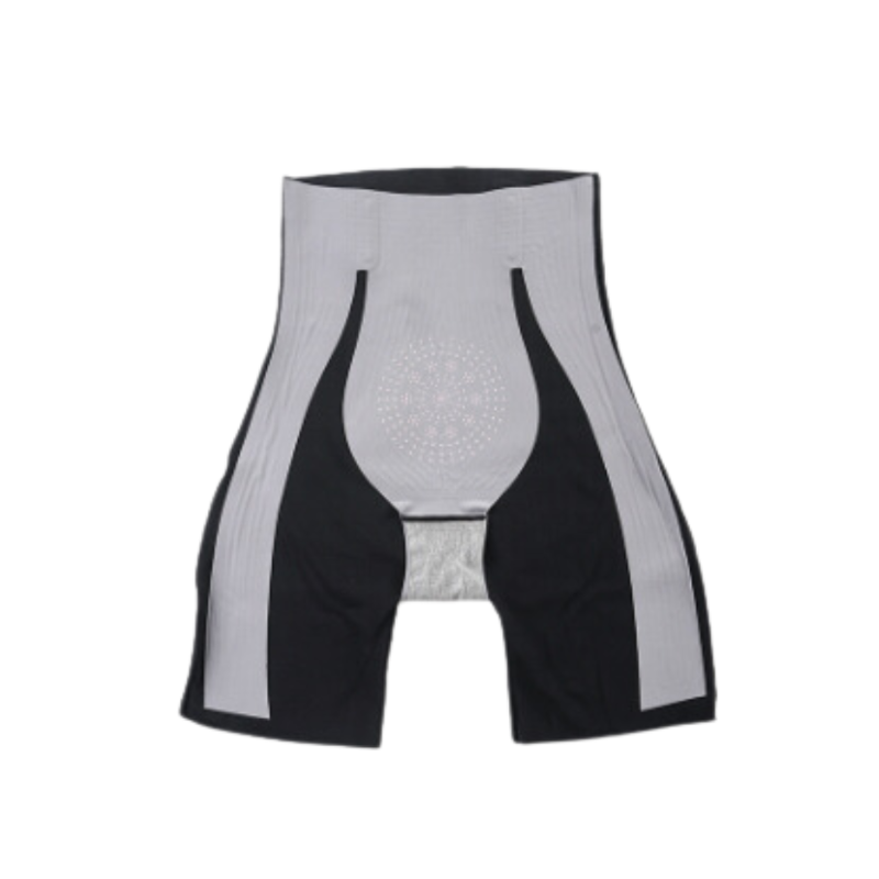 Åndbar og komprimerende kvinder shapewear shorts – høj talje, fleksibel polyester, til daglig brug 2
