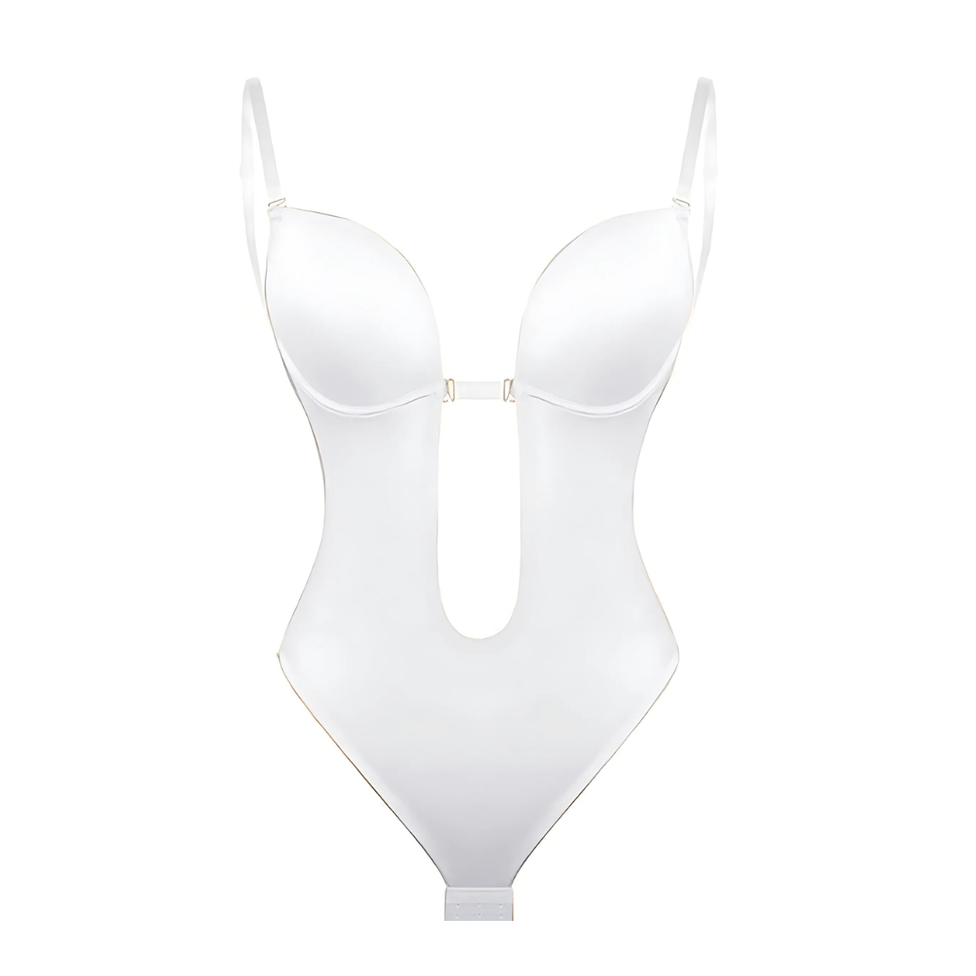 Variant image for Supportive women’s shapewear bodysuit – low-cut seamless design, for everyday wear-13