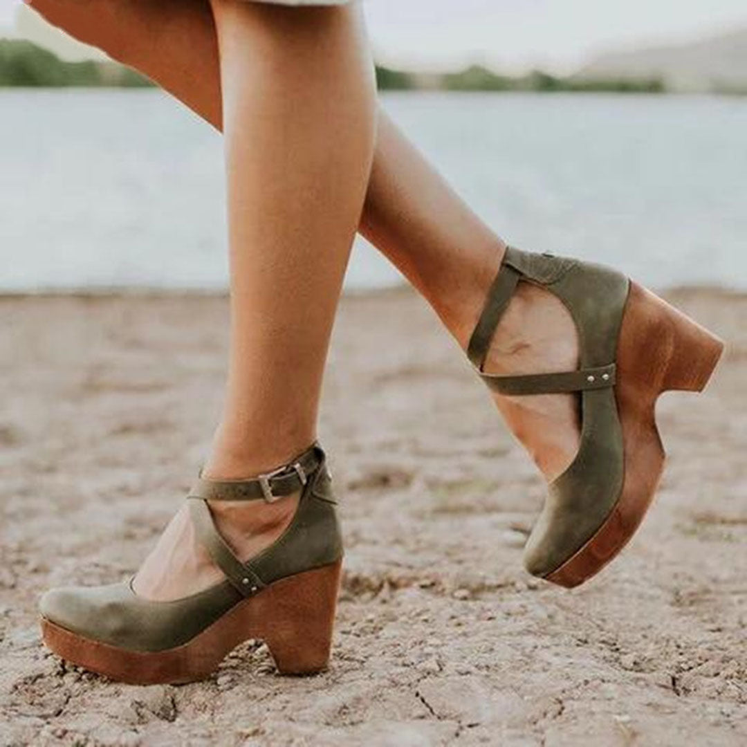 Wedge Sandaler til Kvinder med Anti-Rutsch Design og Komfortabel Såle 5