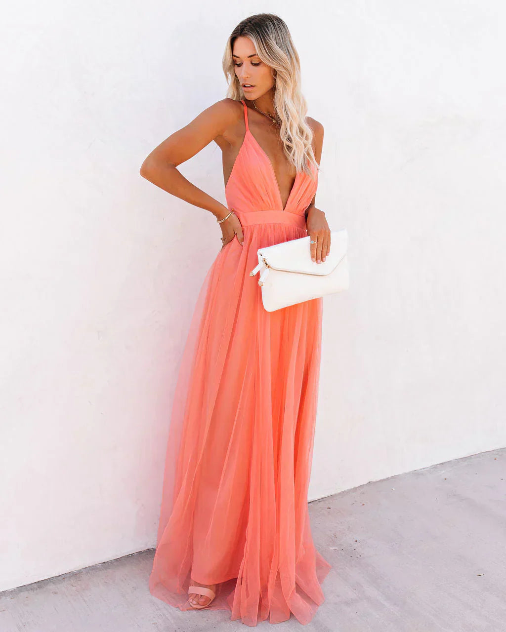 Elegant Sommerkjole Med Justerbare Stropper Til Kvinder-6