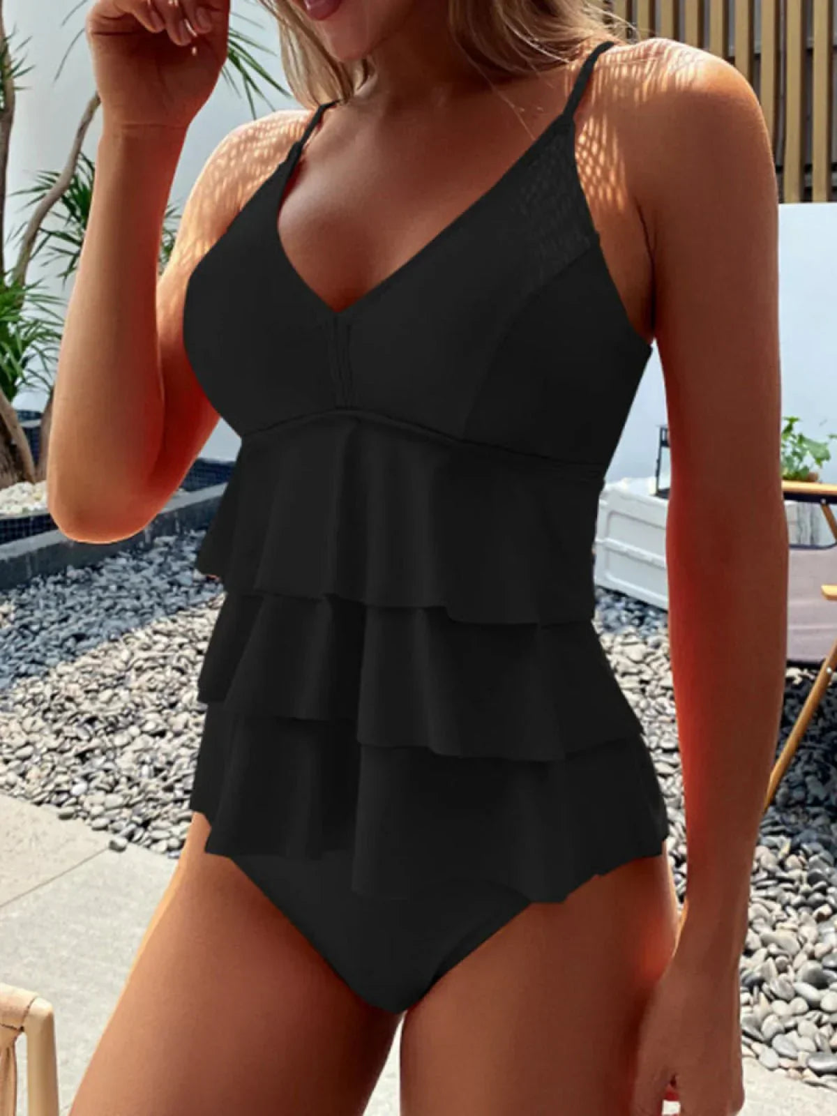 Variant image for Støttende dame badedragt – elegant design, premium stof, til strand og pool-9