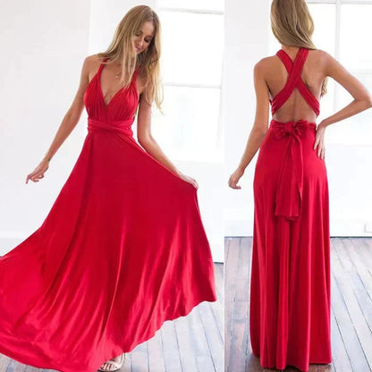 Chic Kvinders Wrap-kjole Med Elastisk Talje, Blødt Åndbart Stof, Alsidig Stil-3