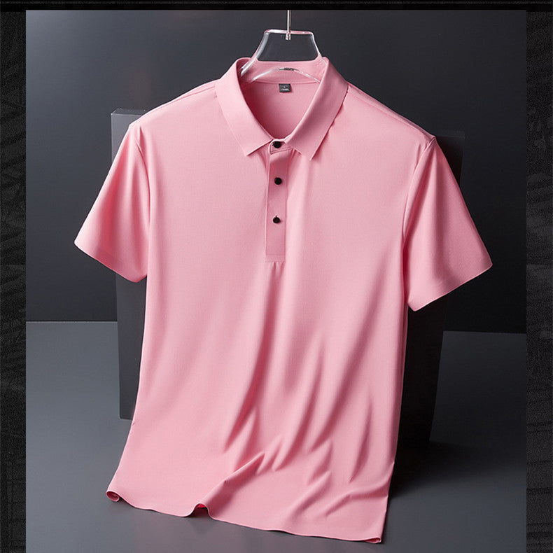 Åndbar Polo Shirt til Mænd i 100% Bomuld med Elegant Design til Sport og Fritid 2