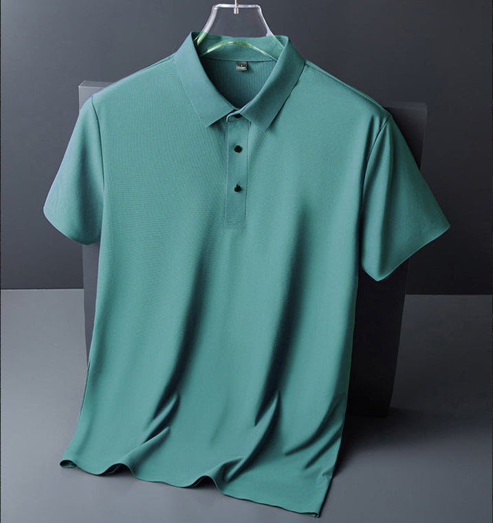 Åndbar Polo Shirt til Mænd i 100% Bomuld med Elegant Design til Sport og Fritid 5