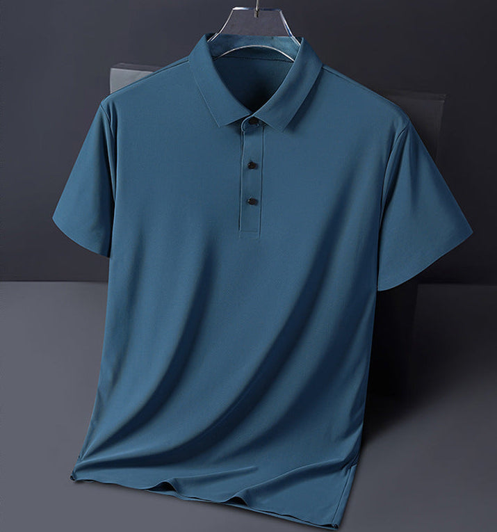 Åndbar Polo Shirt til Mænd i 100% Bomuld med Elegant Design til Sport og Fritid 6