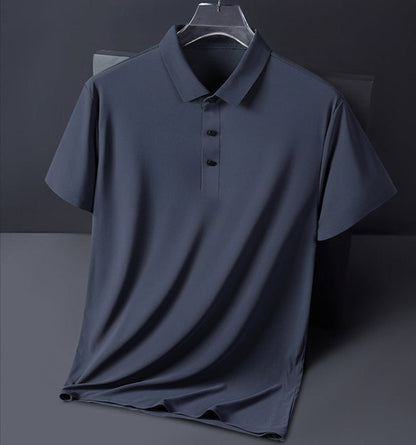Åndbar Polo Shirt til Mænd i 100% Bomuld med Elegant Design til Sport og Fritid 7